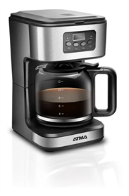 Cafetera Con Timer Y Reloj Digital Atma Ca8182e